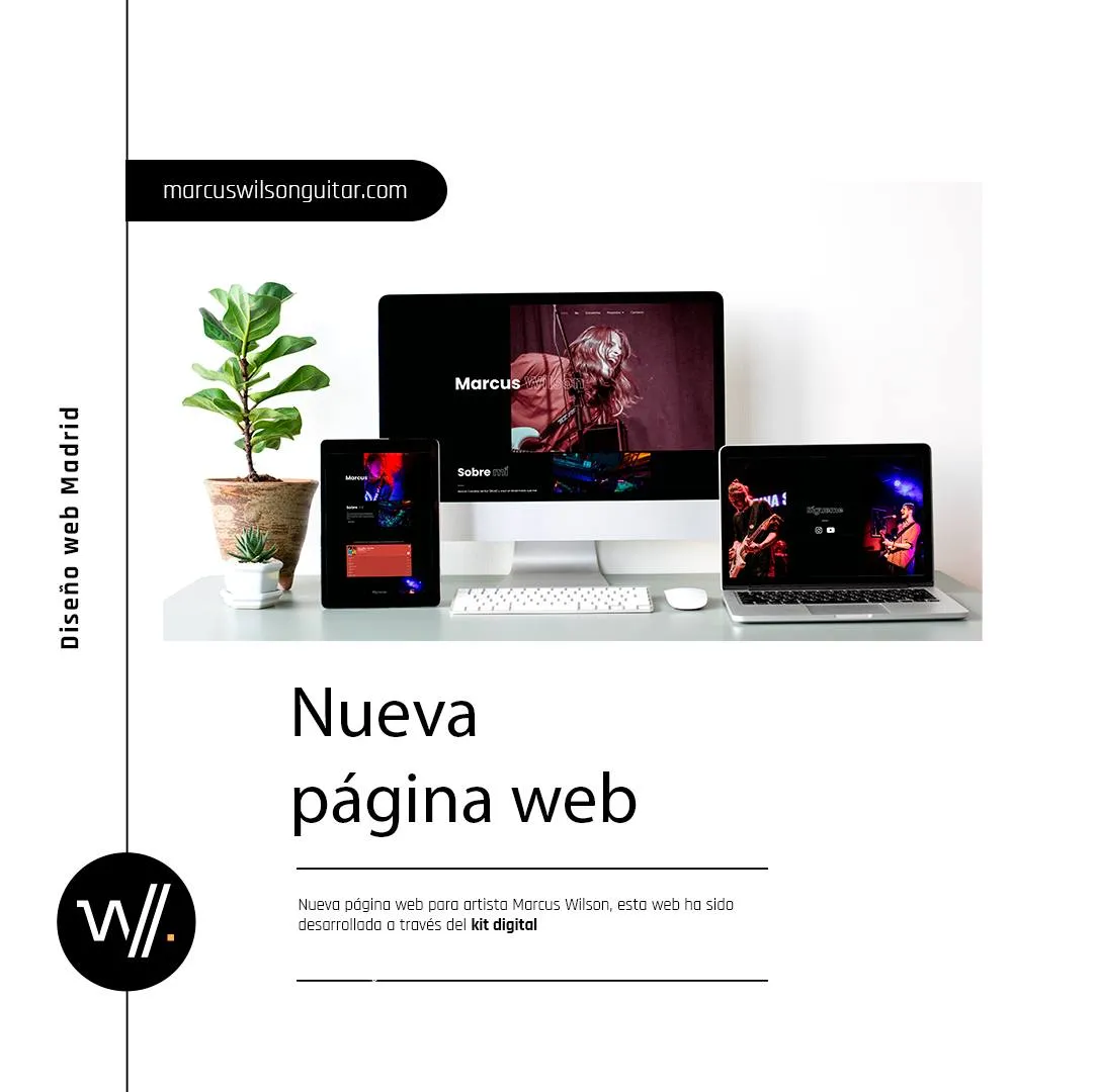 Diseño web kit digital Madrid