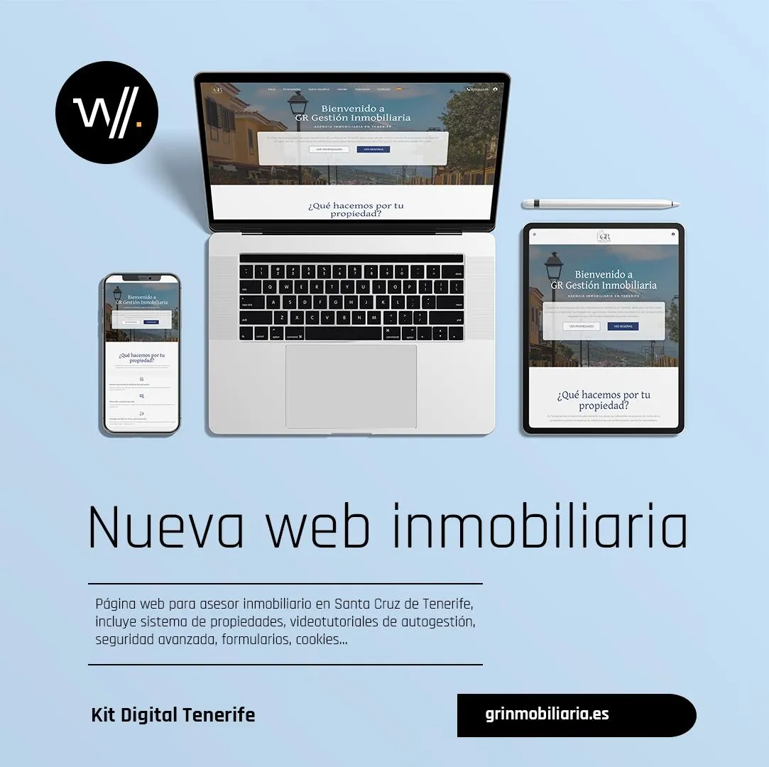 Pagina web inmobiliaria kit digital